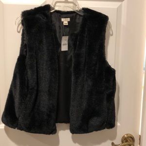 j. Crew Faux Fur Vest